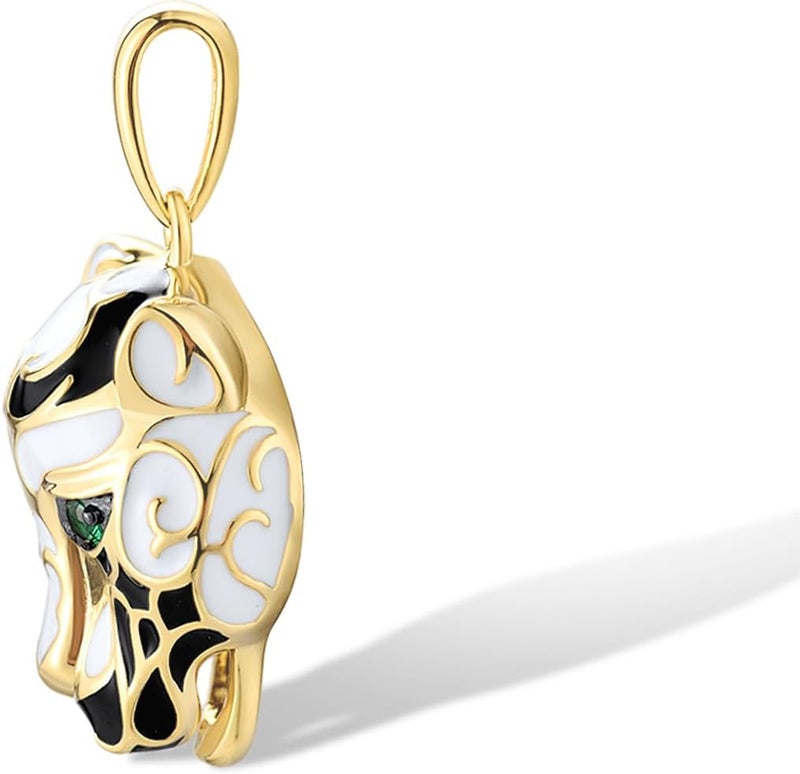 Santuzza 925 Sterling Silver Animal Gemstone Pendant for Women - Image 2